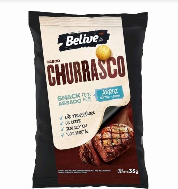 Snack arroz de churrasco 35g