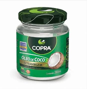 Óleo de coco extra virgem 200ml 