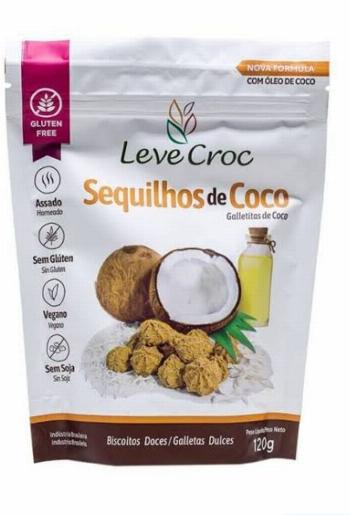 Biscoito sequilhos de coco 120g s/gluten