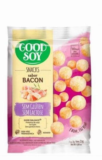 Snack de soja de Bacon 25g