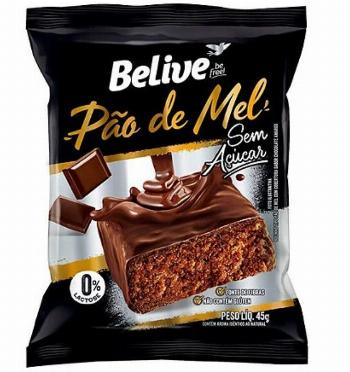 Pão de Mel zero açucar 45g